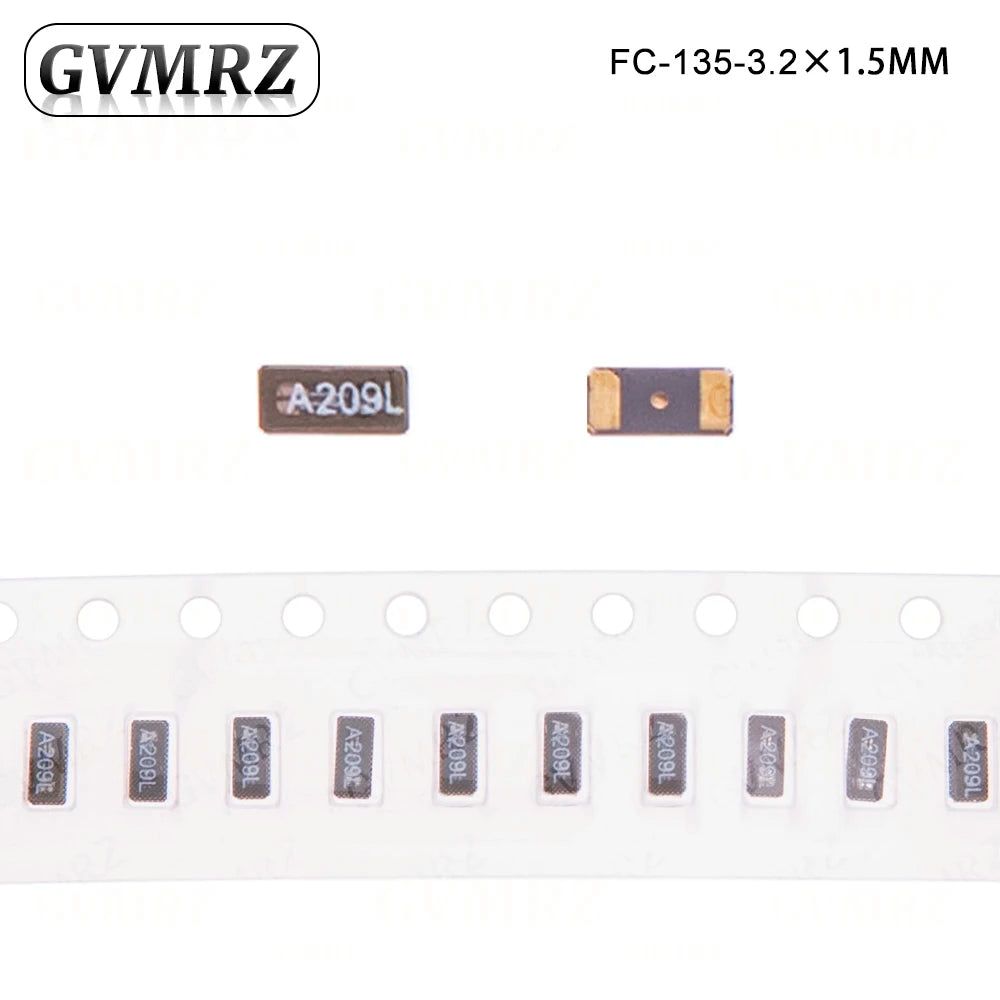 10PCS SMD Passive crystal oscillator MC-146 32.768KHz 12.5PF 7.0*1.5mm  MC-306 32.768K 3.8*8.25 FC-135 3215 2Presonator