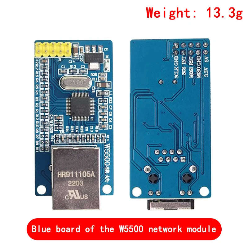 New W5500 Ethernet network module hardware TCP / IP 51 / STM32 microcontroller program over W5100