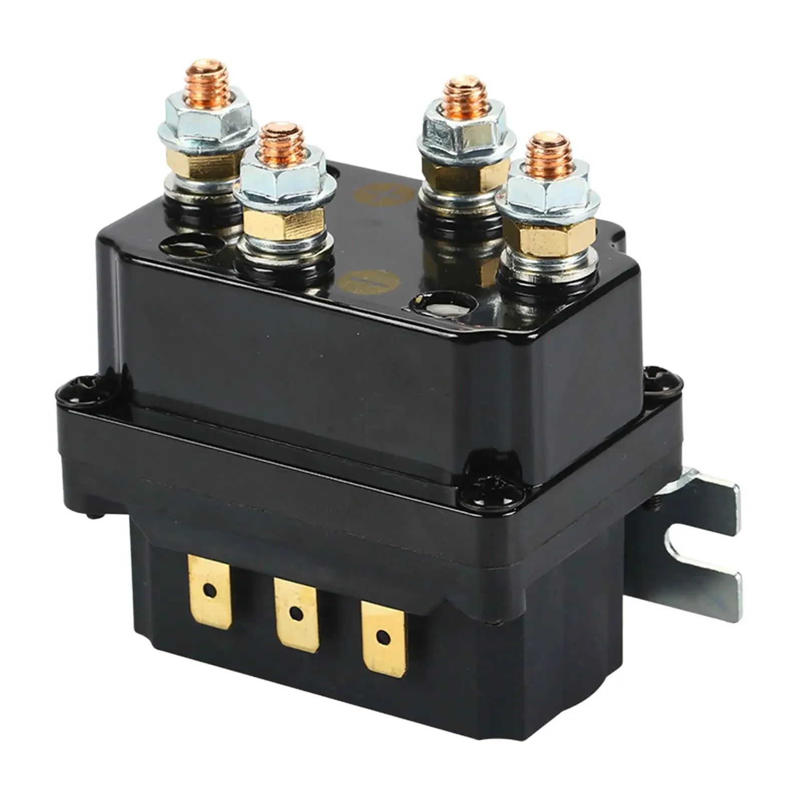 Winch Solenoid Relay 12V 250A Replacement Universal Spare Parts Winch Solenoid Relay Contactor for ATV SUV Premium Durable