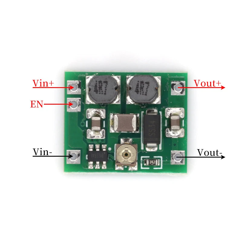 1-20PCS DC-DC buck-boost Converter module 3V~15V to 1V~15V 5V 6V 9V 12V 700mA/5W Automatic Adjustment Step Down/UP Power Voltage