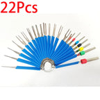 8-38Pcs Car Terminal Removal Tool Kit Depinning Tool Electrical Connector Pin Removal Car Optional Wire Terminal Removal Tools
