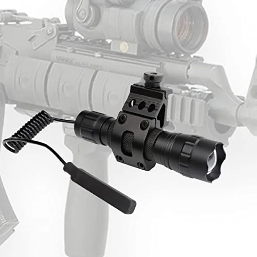 WINDFIRE 940nm IR LED Flashlight, Infrared Flashlight Light, Zoomable Infrared Torch for Hunting, Charger, Pressure Switch - Us
