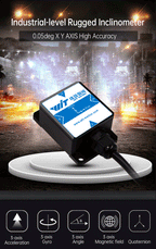 WitMotion [Accelerometer+Inclinometer] HWT901B TTL MPU9250 9-axis Gyroscope+Angle(XY0.1°)+Digital Compass+Air Pressure+Altitude