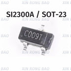10pcs SI2300 SI2300A SOT-23 2300 SOT23 C009T 20V/6A N-channel MOS Tube FET Field Effect Transistor SMD IC Chip Original