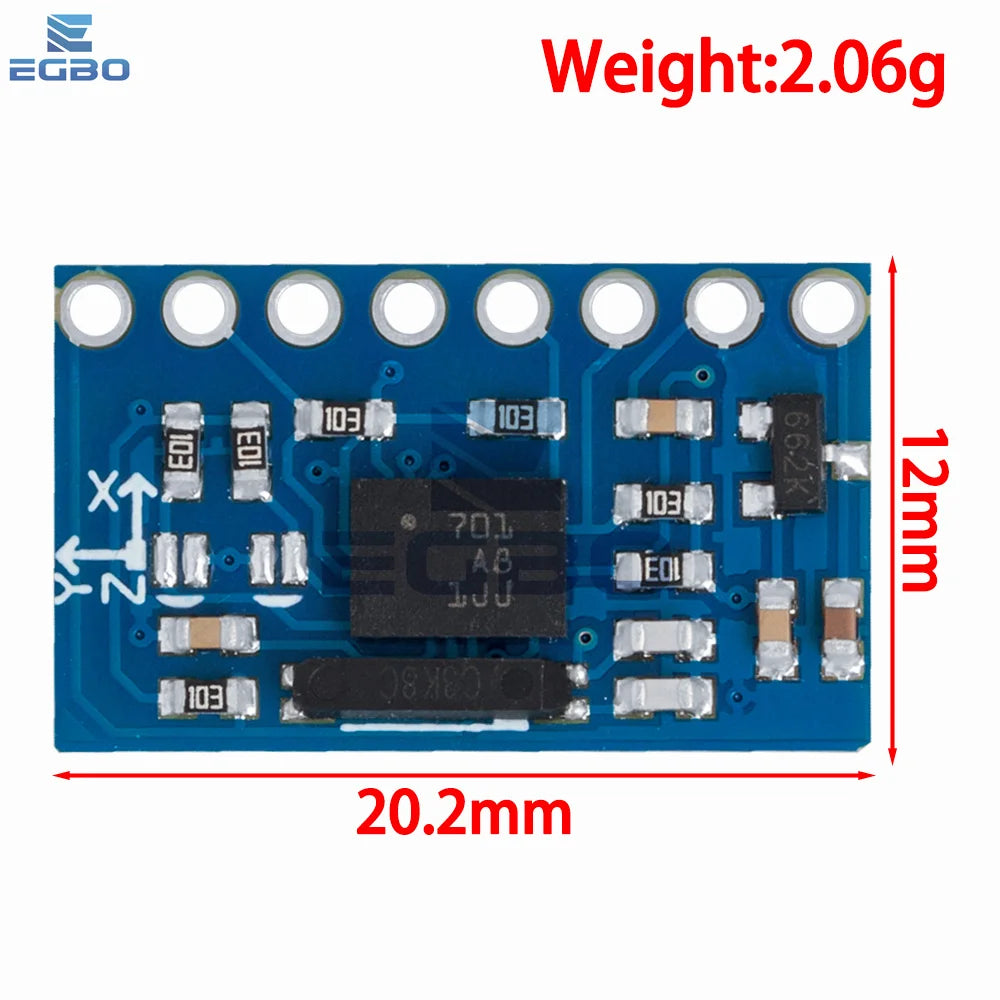 GY-BNO055 9DOF 9-axis BNO055 Absolute Orientation Breakout Board Sensor Module Angle Gyroscope Module IIC Serial for