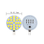 G4 LED Bulbs DC 12V 5050 SMD 1.2W 2.4W 5W 120 Degree Bi-pin Cold Warm White Halogen Replacement Lamp
