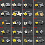 10Pcs/Lot Touch Tact Waterproof Switch Kit 4x4/5x5/4.5x4.5 SMT Micro Tactile Push Button Touch Switch 4 Pin LCD Monitor Repair ﻿