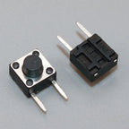 90Pcs 6*6 Tact Switch Tactile Push Button Switch Kit Height: 4.3 ~9MM DIP 2P micro Switch 6x6 Key Switch For Arduino