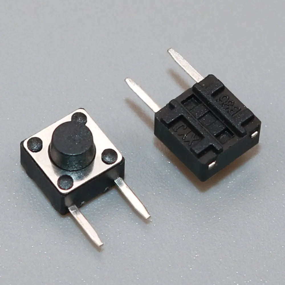 90Pcs 6*6 Tact Switch Tactile Push Button Switch Kit Height: 4.3 ~9MM DIP 2P micro Switch 6x6 Key Switch For Arduino