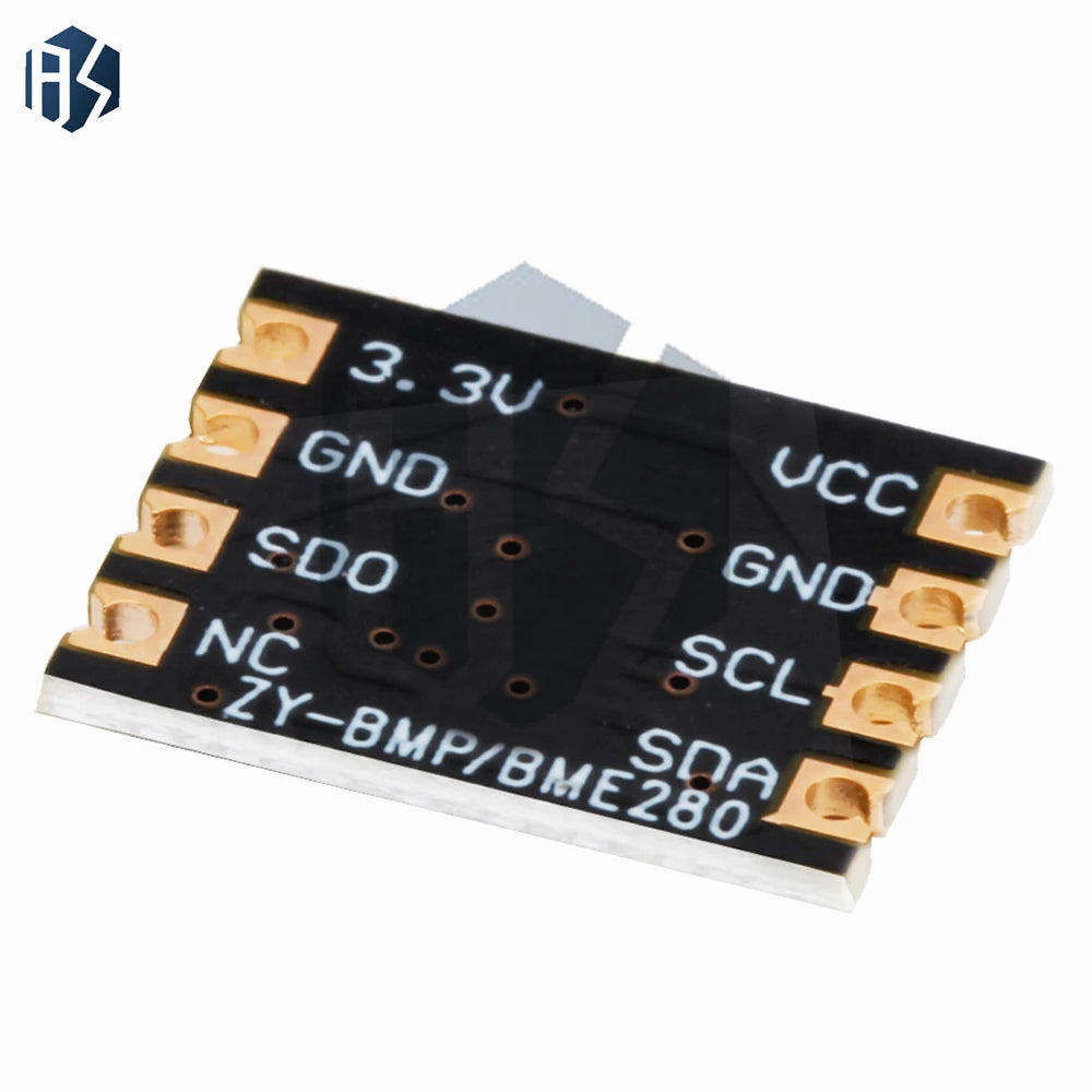 ZY BME280 & BMP280 Atmospheric Pressure Sensor Module - High-Precision Altimeter, for Arduino Compatible (Black PCB)