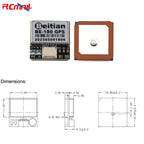 Beitian GPS Module BE-180 BE-220 BE-250 BE-280 BE-450 with Antenna M10 GNSS Ultra-low Power GNSS Receiver for Vehicle Drones