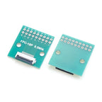 4P/6P/8P/10P/12P/14P/15P/16P/18P/20P/22P/24P/26P/30P/34P/80P FPC/FFC Flexible Cable Adapter Board 0.5mm SMT To 2.54mm Connector