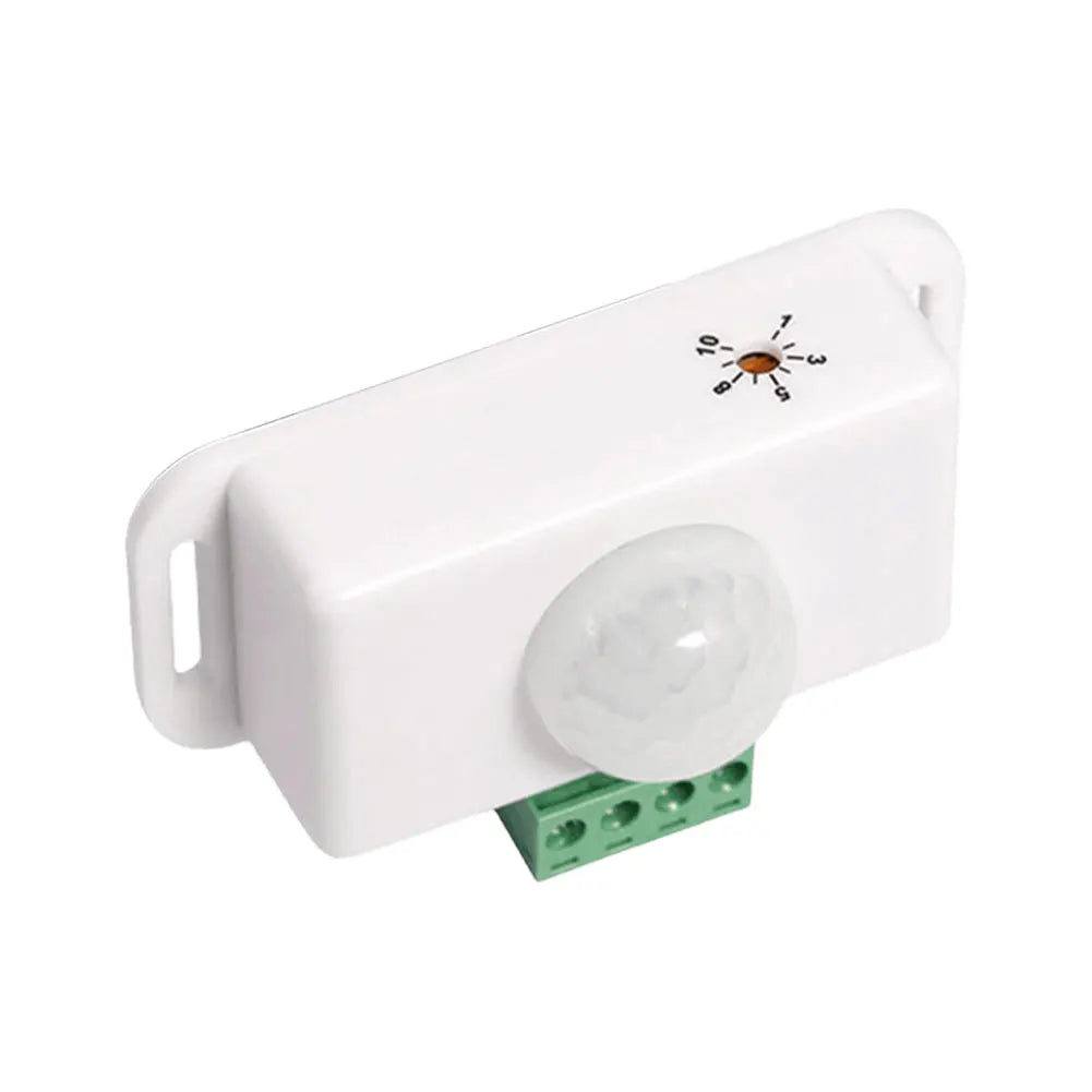 DC 12V 24V 6A PIR Motion Sensor Switch Automatic Adjust IR Infrared Detector Light Switch Module for LED Strip Light Lamp