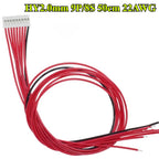 2P-18P BMS Balance Cable HY2.0mm Lithium Battery Protection Board Connection Wire PIN 1S~17S with Lock Buckle Cable 22AWG 50cm