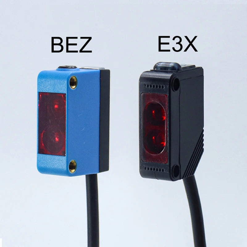 Laser Switch Infrared Photoelectric Switch Sensor Diffuse Reflection Background Suppression Photoelectric Sensor Sensing