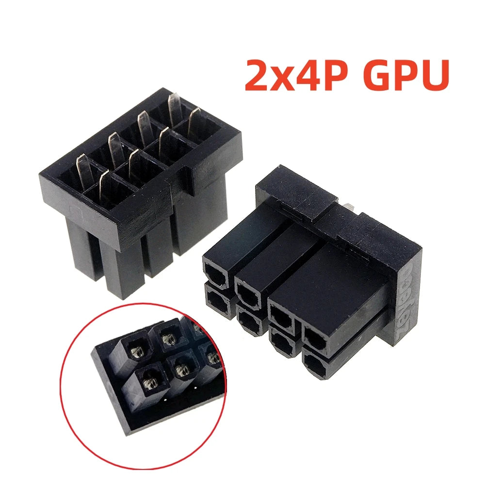 5/20 PCS 4.2 MM 4 6 8 10 18 20 24 PIN Socket Female Header Computer PCEI PCI-E GPU CPU EPS ATX PSC PCB Soder Power Connector