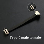 USB C Type-C USB FPC Soft Flat Cable Male To Male Charging Cable Fast Charge Charging Wire Extention for Phone