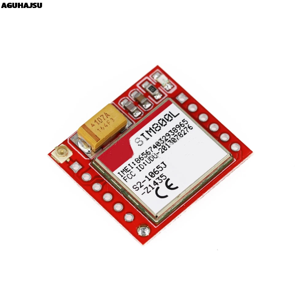 Smallest SIM800L GPRS GSM Module Kit MicroSIM Card Core BOard Quad-band TTL Serial Port with the antenna