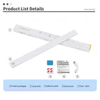 Under Cabinet Lights LED Motion Sensor Night Light Thin Rechargeable Dimmable Lamps Kitchen Cabinet Bedroom Wardrobe Lighting