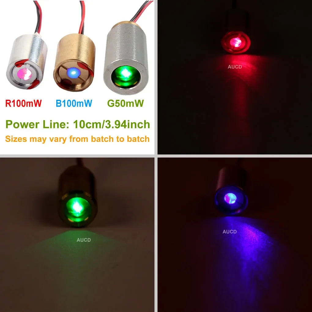 50mW 532nm Laser Green Lights Module Diode / LDS Dot / Diod Circuit For DPSS Projecter Sight Gunsight Lighting Stage Lamps Parts