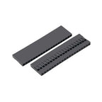 Dupont Plastic Shell Plug 2.54mm Single Double Row Dupont Connector 1/2/3/4/5/6/7/8/9/10P 2*2/3/4/5/6/8/10/20P Housing Terminals