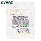 0201 0402 0603 0805 1206 1% 5% SMD Resistor Assorted Kit 1R-1M 10K 100K 1K 100R Resistance Set DIY