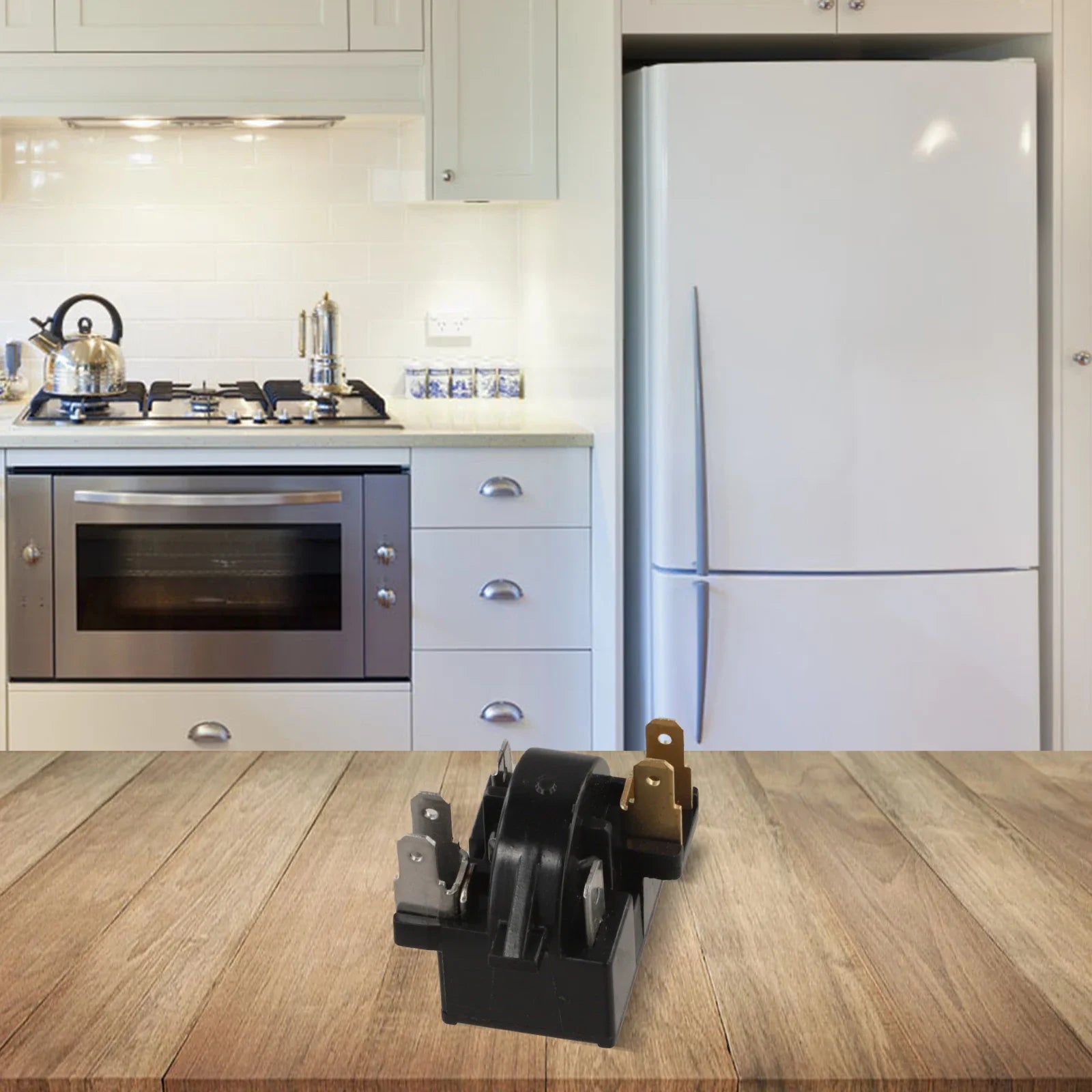 6Pin QP2-15H Starter Relay for Refrigerator with Overload Protection Designed to Safeguard Compressor from Damage