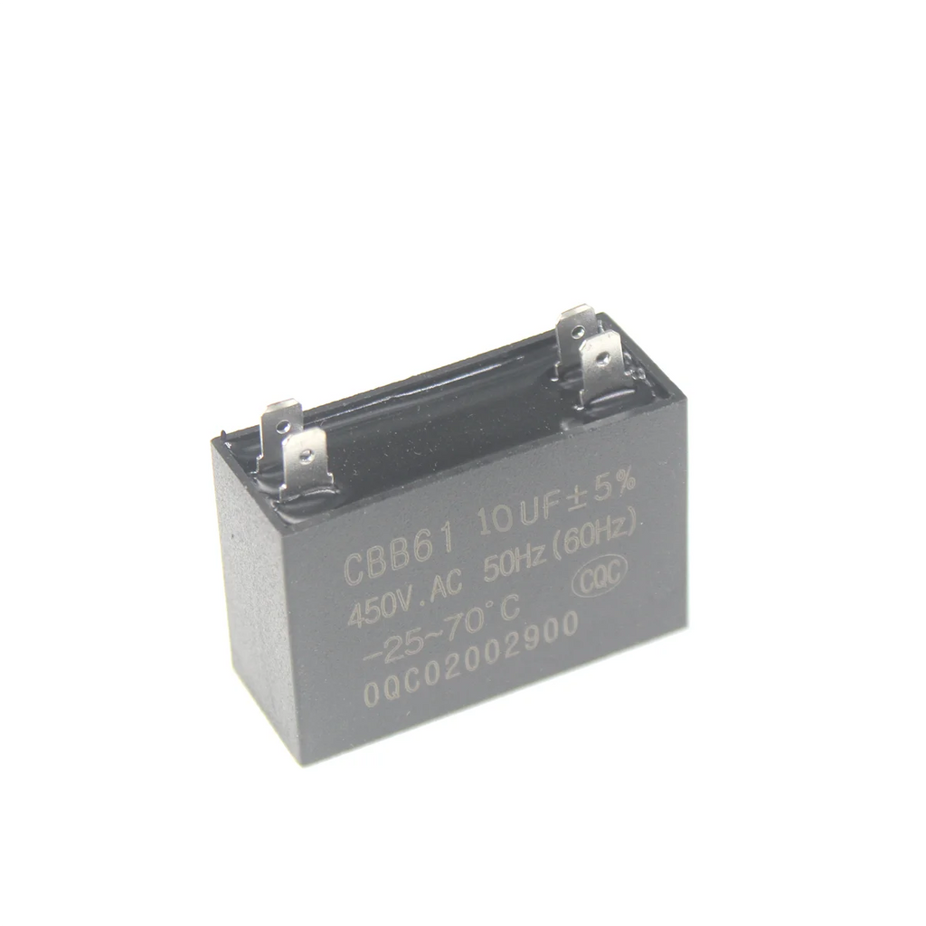 5PCS CBB61 450V dip4pin Fan Start Capacitor 1uF 1.2uF 1.5uF 2.0uF 2.5uF 3.0uF 3.5uF 4.0uF 4.5 5.0uF 6.0uF 7.0uF 8.0uF 10uF 12uf