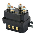 12V 500A Winch Remote Contactor 5000-7000 Lbs Winch Control Solenoid Relay Twin Wireless Remote Recovery For Car JeepsUniversal