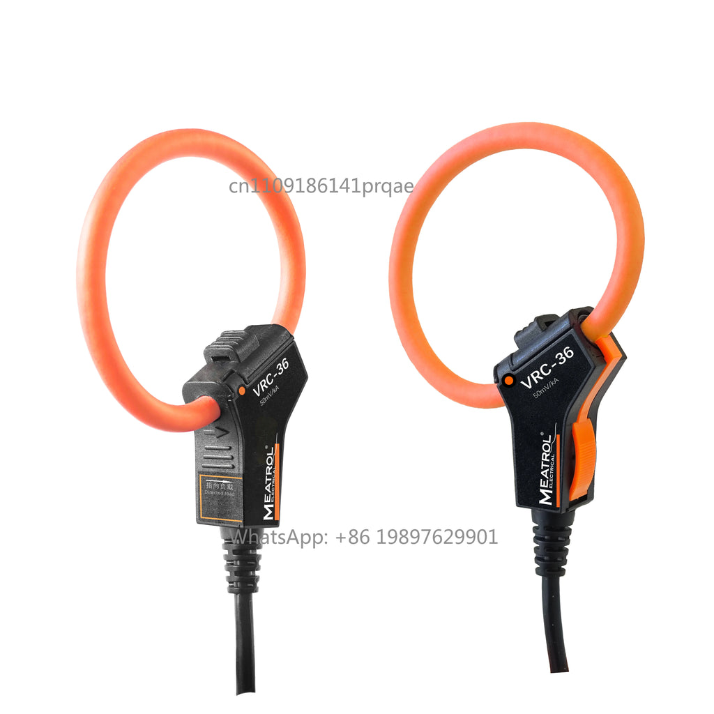 2026 NEW IP67 Waterproof VRC Rogowski Coil - 0.2% Class Accuracy & 1Hz-20kHz Bandwidth