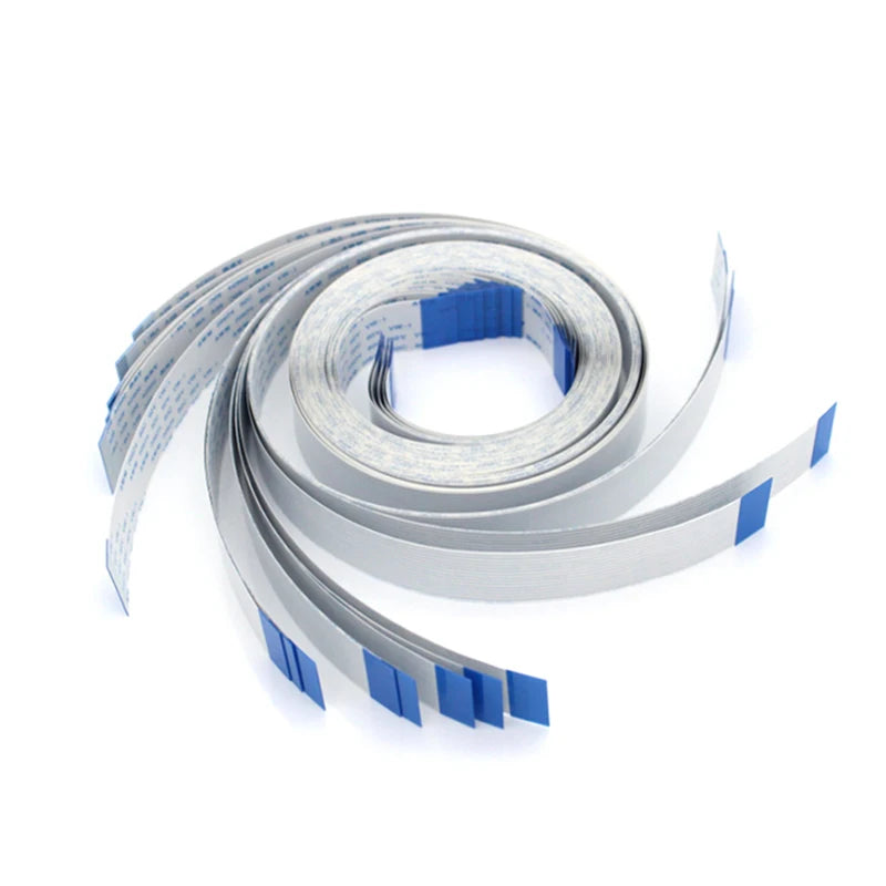 2PCS FPC FFC Cable Ribbon Flexible Flat 9/11/13/15/17/19/21/23/25/27/29 Pitch 0.5MM 1.0MM 500MM/600MM/800MM/1000MM/2000MM/3000MM