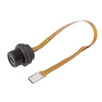 1PC TYPE C Threaded Snap FPC Waterproof Plug IP67 IP68 Data Connector USB3.1 Interface C-Type Male Female Plug Socket