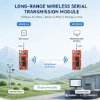 HC-12 SI4438 Long-Range 433-484MHz Wireless Microcontroller Serial Data Bluetooth Module 1000M To Distance