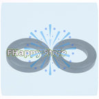 FT240-43 Toroid Ferrite Core Ferrite Bead Ring American RF Ferrite Magnetic Ring High-frequency Magnetic Core DIY Choke Balun