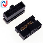 10Pcs/Lot 1.27mm Pitch IDC 6P 8P 10P 12P 14P 16P 20P 24P 26P 30P 34P 40P 50Pin FC Female Header Socket Cable Connector