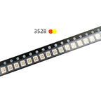 50PCS 3528 Amber+Yellow PLCC-4 Reverse Pole , 617nm+587nm , 50mA 2V 0.1w Bicolor SMD LED  LAYT67F LAY T67F