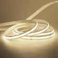 3AA Battery Box COB LED Strip 5V 8MM 320LEDs/m Warm Natural White Flexible Battery Tape COB Strip for Bedroom TV Backlight