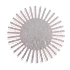 COB Radiator Diameter 50mm 3~7W High Power Led Heatsink Sunflower Solid Radiator Round Alloy Aluminum