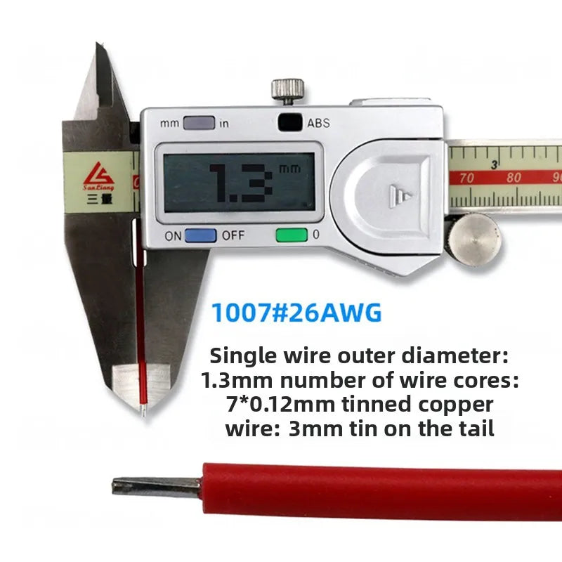 Multi-piece 2.54 Single-head DuPont Wire Female Plug Tail Tin-plated Cable 2P/3P/4P/5P/6P/7P/8P/10P
