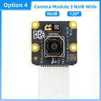 Official Raspberry Pi Camera Module 3 12MP IMX708 Sensor Auto Focus SNR DPC PDAF Optional 75° 120° NoIR Night Vision for Pi 4B