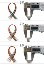 10PCS 1.0 1.25 1.5 2.0 2.54 SH/JST/ZH/PH/XH 1.0MM 1.25MM 1.5MM 2.0MM  2.54MM 2PIN/3/4/5/6/7/10P Female Plug Connector With Wire