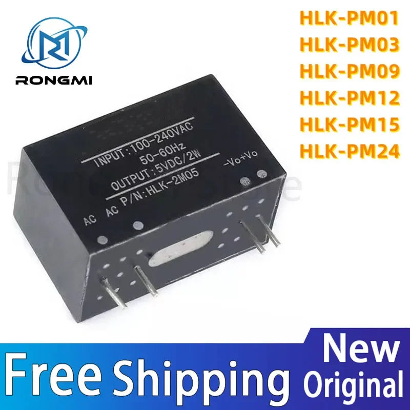 2pcs 100% New HLK-PM01 HLK-PM03 HLK-PM09 HLK-PM12 HLK-PM15 HLK-PM24 HLK PM01 PM03 PM09 PM12 PM15 PM24 In Stock Wholesale