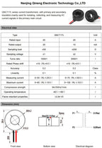 Current Transformer CT QNCT16L 10A 10mA 20A 20mA 30A 30mA 50A 50mA 2000:1 10A 5mA 20A 10mA 100A Micro Current Transducer Sensor