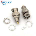 Stlxy 1PCS BNC Female Socket Solder Connector Chassis Panel Mount Coaxial Cable For Welding Machine Parts 50 ohm Q9 BNC-50KY