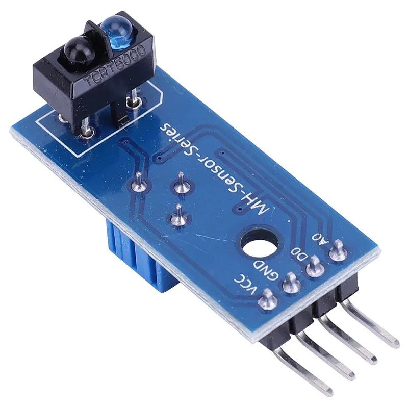 1-15PCS TCRT5000 Infrared Reflective IR Photoelectric Sensor Switch 3.3V-5V Barrier Line Track Sensor Module Diy Kit