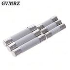 10PCS 5X20MM 6X30MM Fast Blow Ceramic Fuse 5*20mm 250V 0.1A 0.25A 0.5A 1A 1.5A 2A 2.5A 3A 3.15A 4A-30A Slow Break The Fuse Tube