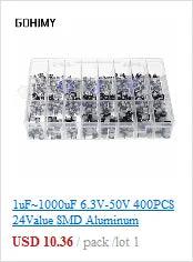 20pcs 2W Metal film resistor 1% 1R~1M 2.2R 4.7R 10R 22R 47R 100R 220R 470R 1K 10K 100K 2.2 4.7 10 22 47 100 220 470 ohm