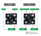 22mm Mushroom Emergency Stop Button Switch XB2-BS542 BS442 BS642 BS142 10A Key Emergency Stop Power Button Switch Starter Switch