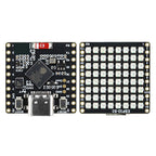 ESP32-S3-Matrix Development Board Module 8x8 RGB LED Matrix 6-Axis Gyroscope Sensor 4MB Flash 2MB PSRAM 2.4GHz WiFi BLE Type-C