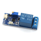 Javino 1/5/10Pcs Smart Electronics 5V-30V Micro USB Power Adjustable Delay Relay Timer Control Module Trigger Delay Switch